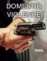 The weapon used when a person targets someone with whom they previously had a romantic relationship is a gun.